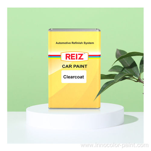 Reiz High Performance Adhesive Car Paint Crystal Silver Basecoat Color Car Refinish Coating Paint